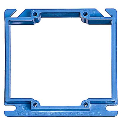 Thomas & Betts Carlon® A420 Non-Metallic Outlet Box Cover, 4 in L x 4 in W x 0.59 in D, Blank Cover